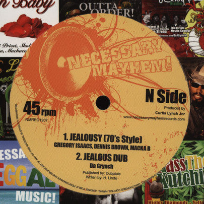Gregory Isaacs : Jealousy (12")