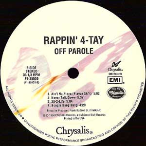 Rappin' 4-Tay : Off Parole (2xLP, Album)
