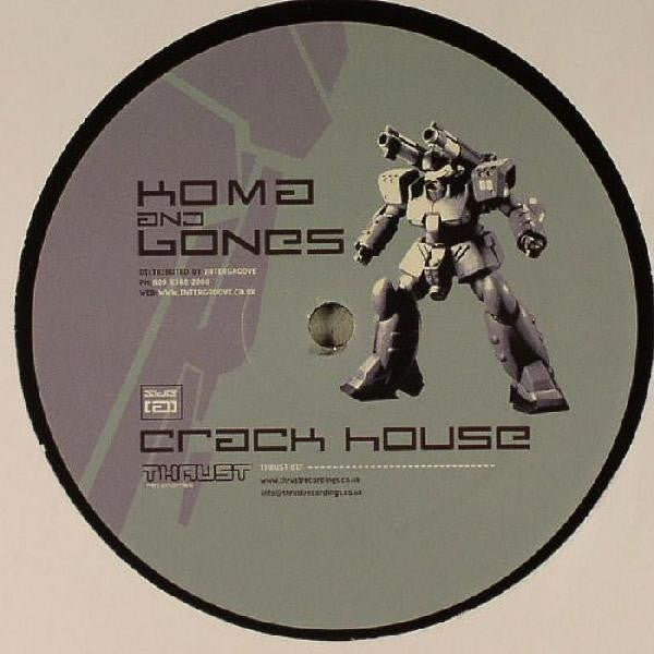Koma & Bones : Crack House / Rubber Mullet (12")