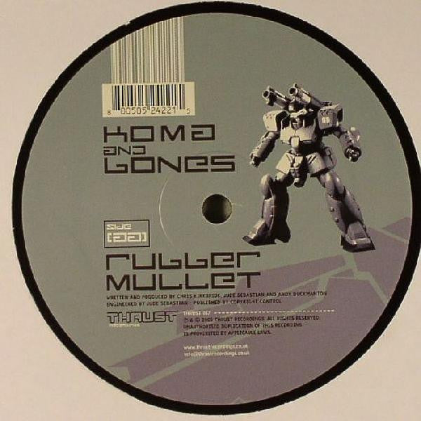 Koma & Bones : Crack House / Rubber Mullet (12")