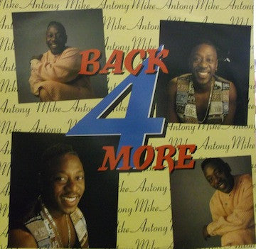 Mike Anthony (2) : Back 4 More  (LP)