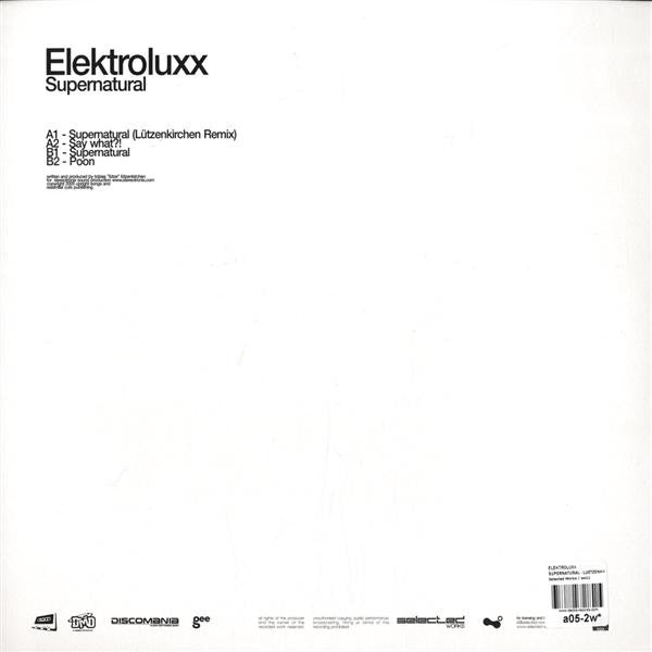 Elektroluxx : Supernatural (12")