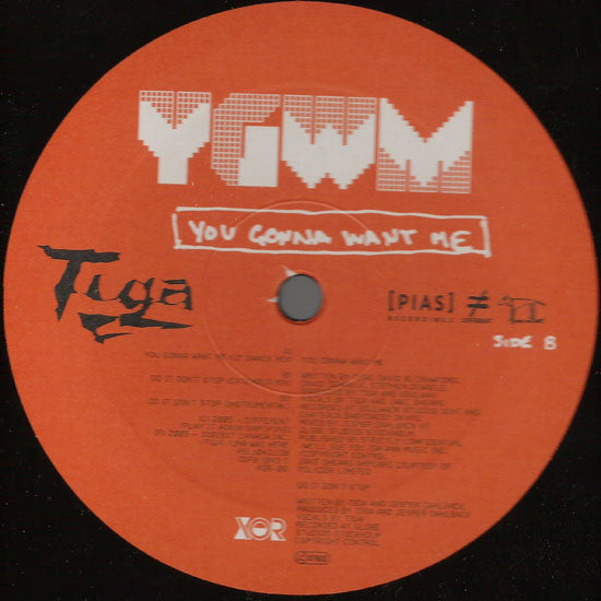 Tiga : You Gonna Want Me (12")