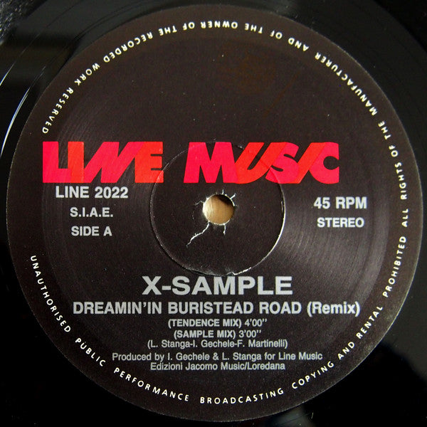 X-Sample : Dreamin' In Buristead Road (Remix) (12")