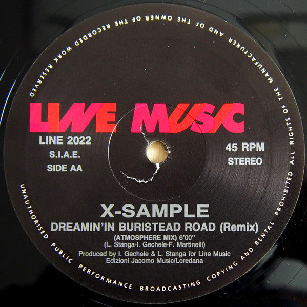 X-Sample : Dreamin' In Buristead Road (Remix) (12")