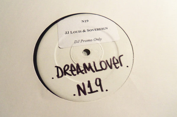 JJ Louis & Sovereign : Dreamlover (12", Promo, Sti)