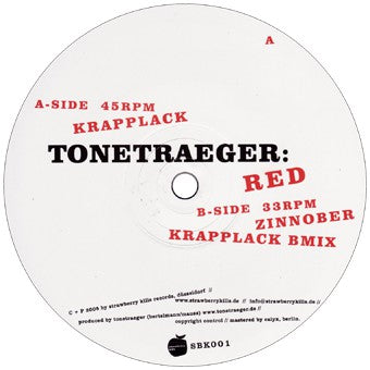 Tonetraeger : Red (12")