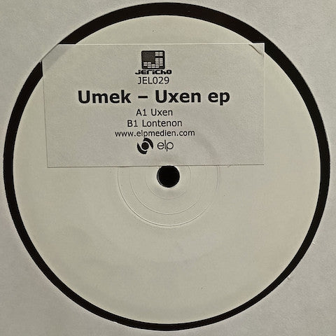 Umek : Uxen EP (12", EP, W/Lbl)