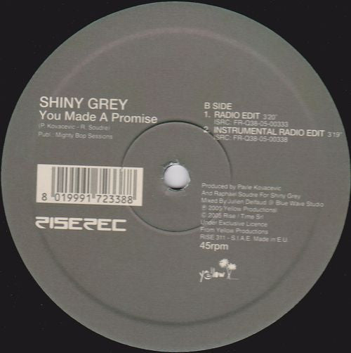 Shiny Grey* : You Made A Promise (12")