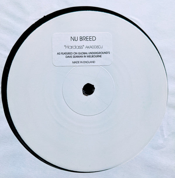 Nu Breed* : Hardass / Depth (12", W/Lbl, Sti)