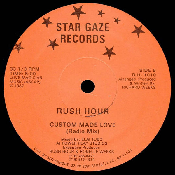 Rush Hour (3) : Custom Made Love (12")
