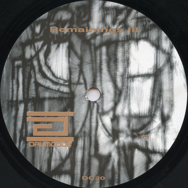 Adam Beyer : Remainings III (2x12")