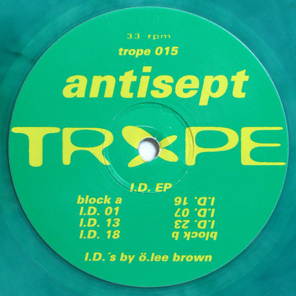 Antisept : I.D. EP (12", EP, Gre)