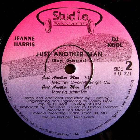 Jeanne Harris : Just Another Man (12")