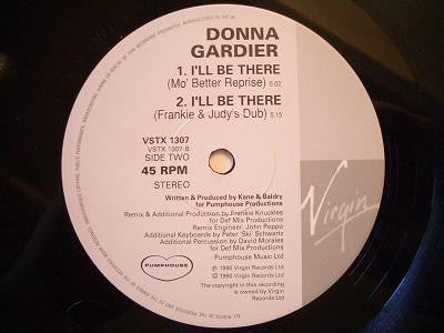 Donna Gardier : I'll Be There (12")