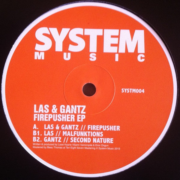 LAS (2) & Gantz (2) : Firepusher EP (12", EP)