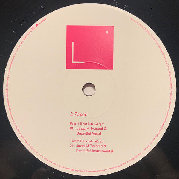 Louise : 2 Faced (12", Promo)