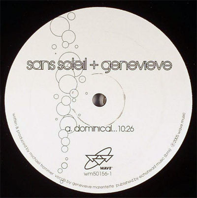 Sans Soleil + Genevieve* : Dominical EP (12", EP)