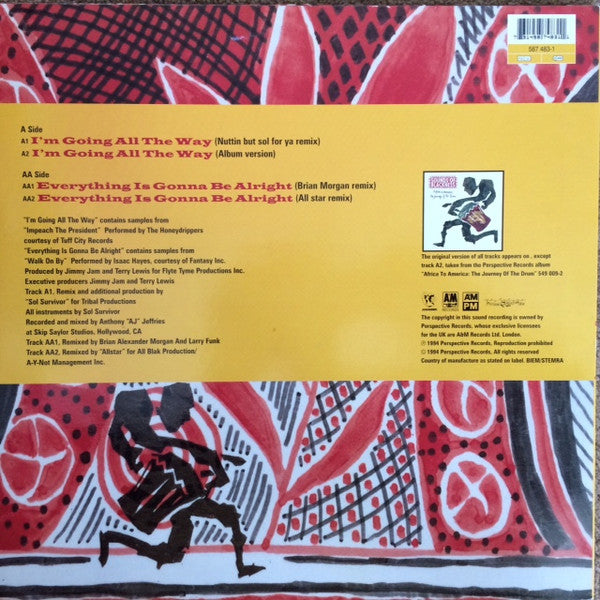 Sounds Of Blackness : I'm Going All The Way / Everything's Gonna Be Alright (12")