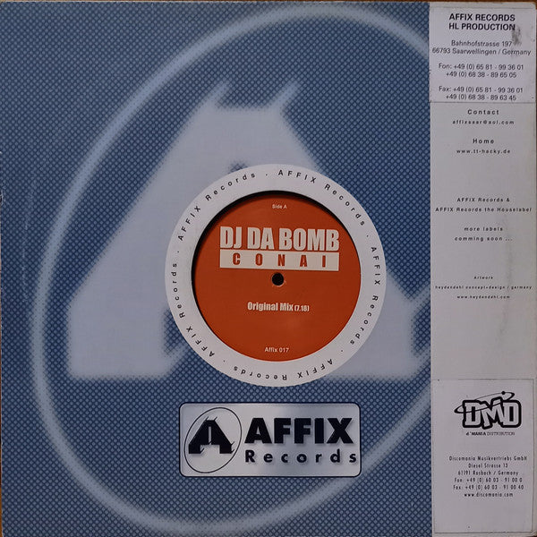 DJ Da Bomb : Conai (12")