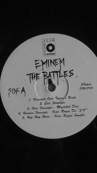 Eminem : The Battles (12", Comp, Ltd, Unofficial)