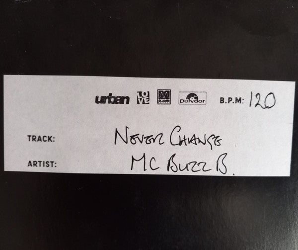 MC Buzz B : Never Change (12", Promo)