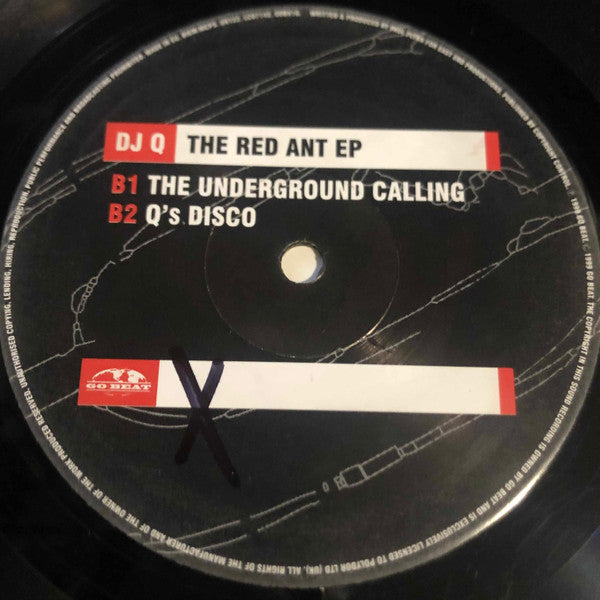 DJ Q : The Red Ant EP (12", EP)