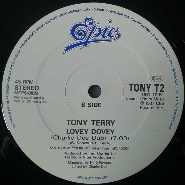 Tony Terry : Lovey Dovey (12")