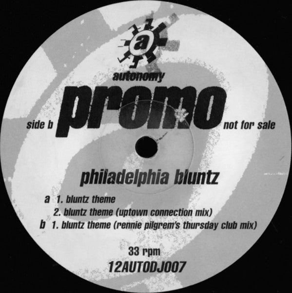 Philadelphia Bluntz : Bluntz Theme (12", Promo)