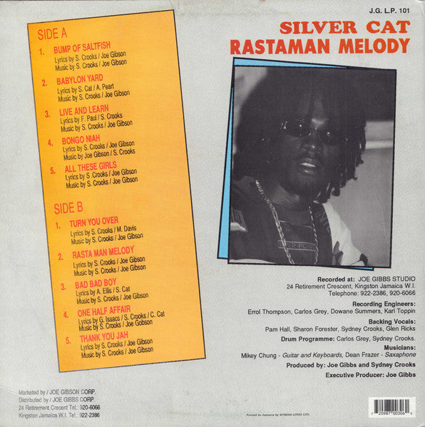 Silver Cat (2) : Rastaman Melody (LP, Album)