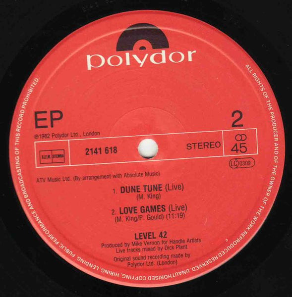 Level 42 : Weave Your Spell (12", EP, Maxi, RE)