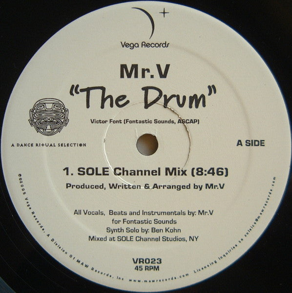 Mr. V (4) : The Drum (12")