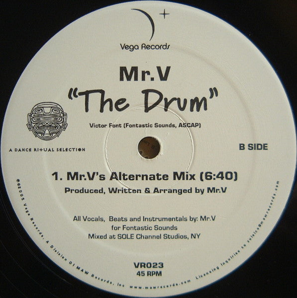 Mr. V (4) : The Drum (12")