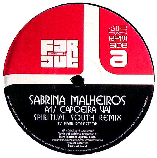 Sabrina Malheiros : Capoeira Vai / Passa (12")