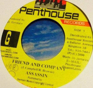 Assassin : Friend And Company (7", Single)