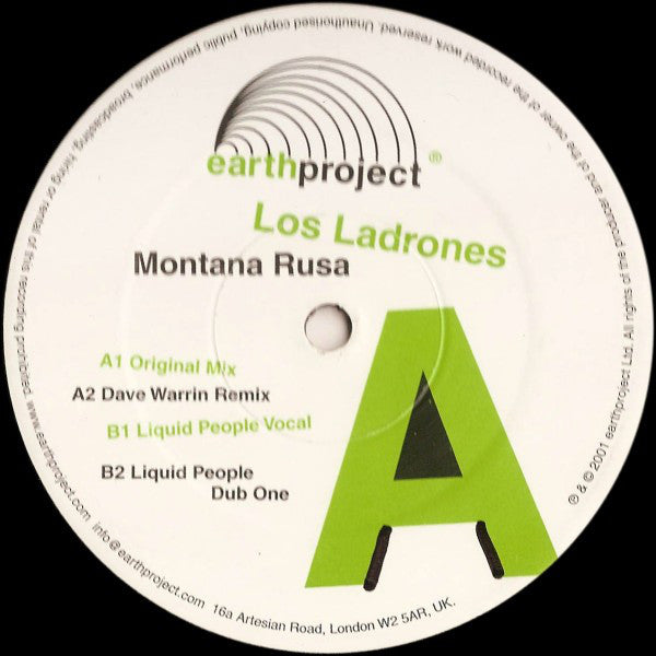 Los Ladrones : Montana Rusa (12")