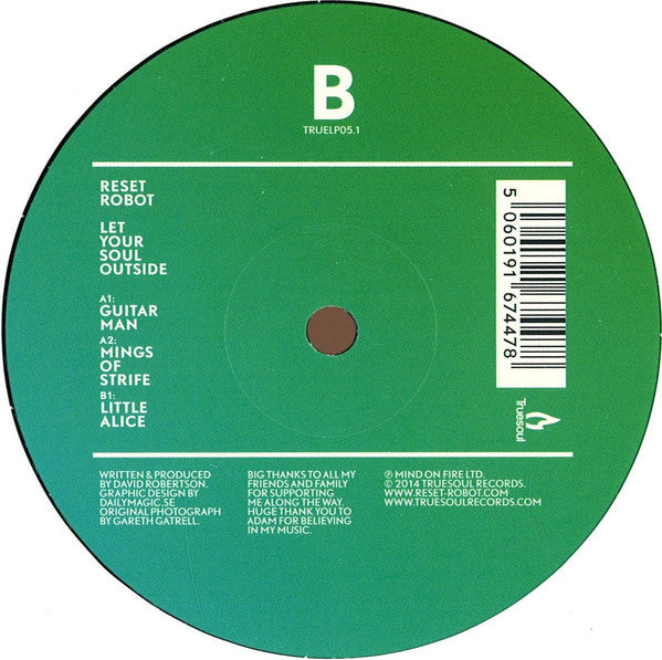 Reset Robot : Let Your Soul Outside (12")