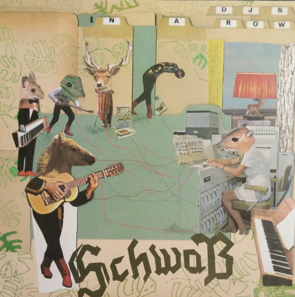 SchwaB : DJs In A Row (10", Single)