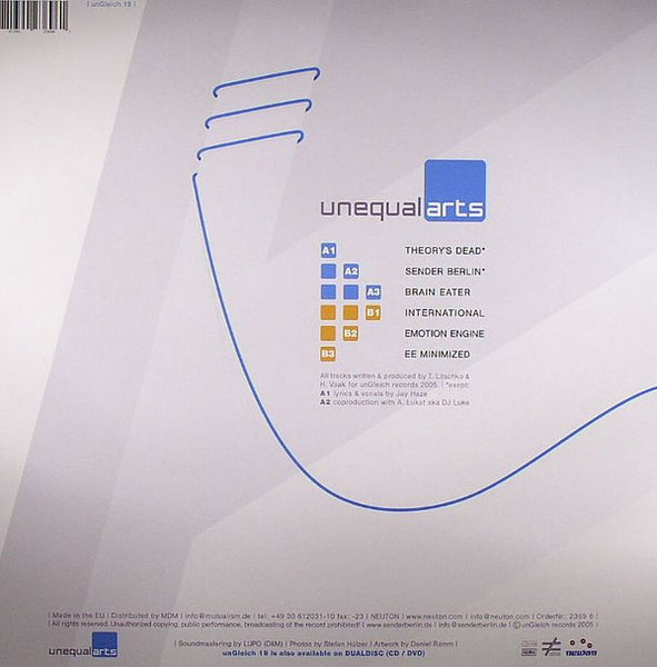Sender Berlin : Unequal Arts (12", EP, Smplr)