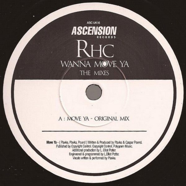 RHC* : Feel The Fire / Wanna Move Ya (Mixes) (2x10", Ltd, Num)