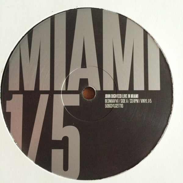 John Digweed : Live In Miami 1/5 (12", RP)