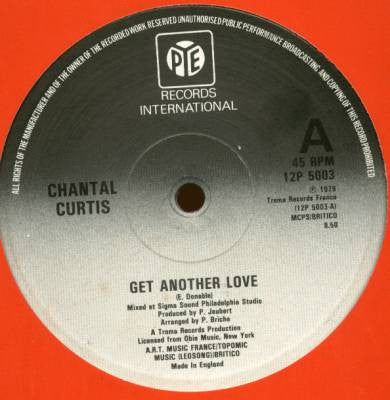 Chantal Curtis : Get Another Love (12")