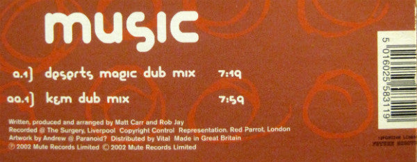 Runner : Music (12")