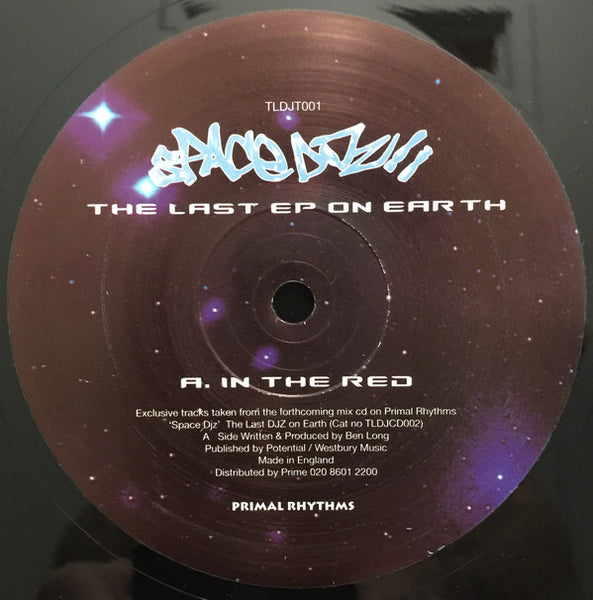Space DJz : The Last EP On Earth (12", EP)