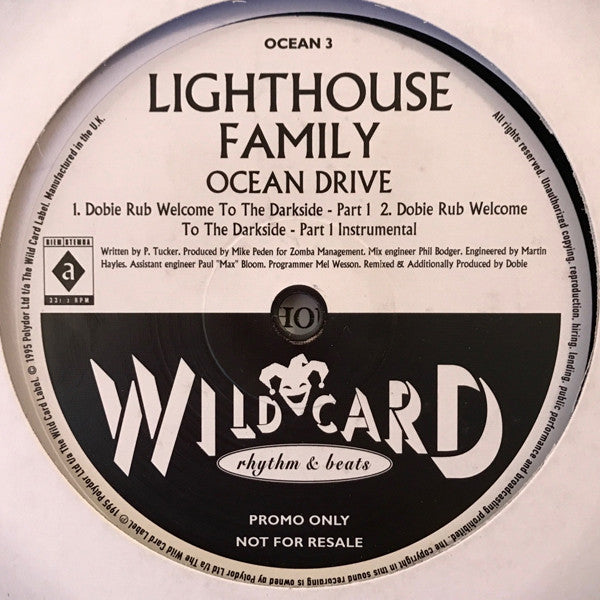 Lighthouse Family : Ocean Drive (Dobie Remixes) (12", Promo)