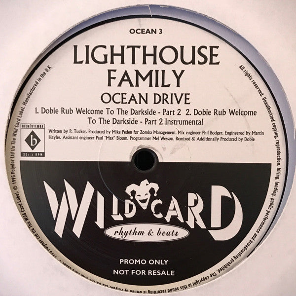 Lighthouse Family : Ocean Drive (Dobie Remixes) (12", Promo)