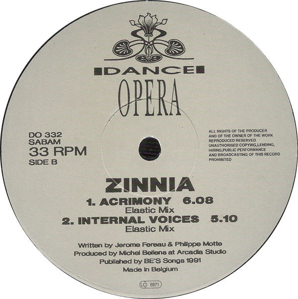 Zinnia : Corruption (12", Maxi)