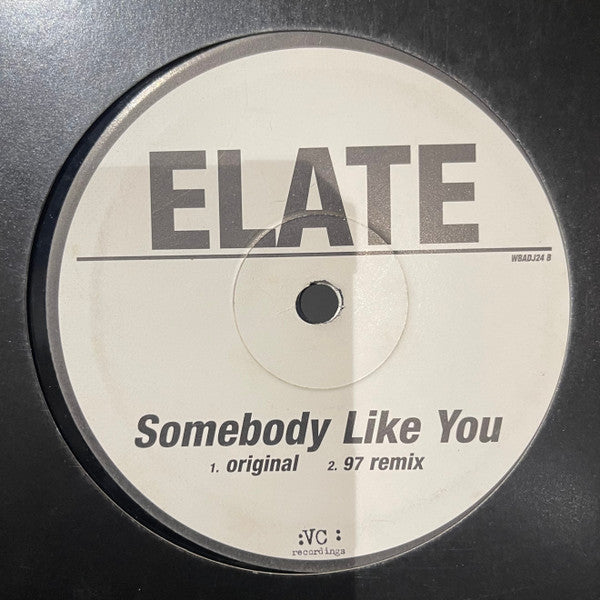 Elate : Somebody Like You (10", Promo)