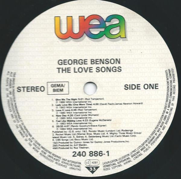 George Benson : The Love Songs (LP, Comp)