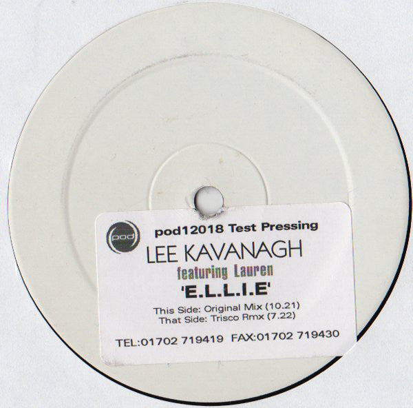Lee Kavanagh Featuring Lauren : E.L.L.I.E (12", TP, W/Lbl)